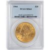 Image 1 : 1904 $20 Liberty Head Double Eagle Gold Coin PCGS MS64