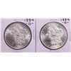 Image 1 : Lot of (2) 1884-O $1 Morgan Silver Dollar Coins
