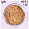 Image 1 : 1883-S $20 Liberty Head Double Eagle Gold Coin