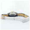 Image 9 : Rolex Mens Two Tone Rare Champagne Jubilee Index Oyster Perpetual Datejust Wristwatch