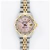 Image 2 : Rolex Ladies Two Tone Pink MOP Diamond Datejust Wristwatch