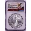 Image 1 : 2016 $1 American Silver Eagle Coin NGC MS70