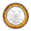 Image 2 : .999 Silver Four Queens Casino Hotel Las Vegas, NV $10 Limited Edition Gaming Token