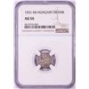 Image 1 : 1551 KB Hungary Denar 'Madonna and Child' Coin NGC AU50