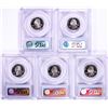 Image 2 : 2004-S Silver Proof State Quarter (5) Coin Set PCGS PR69DCAM