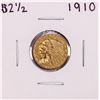 Image 1 : 1910 $2 1/2 Indian Head Quarter Eagle Gold Coin