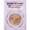 Image 1 : 2019-W $50 Burnished American Gold Eagle PCGS SP70 First Strike M. Reagan Signature