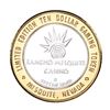 Image 2 : .999 Silver Rancho Mesquite Casino Nevada $10 Casino Limited Edition Gaming Token