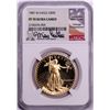 Image 1 : 1987-W $50 Proof American Gold Eagle Coin NGC PF70 Ultra Cameo Mike Castle Signature