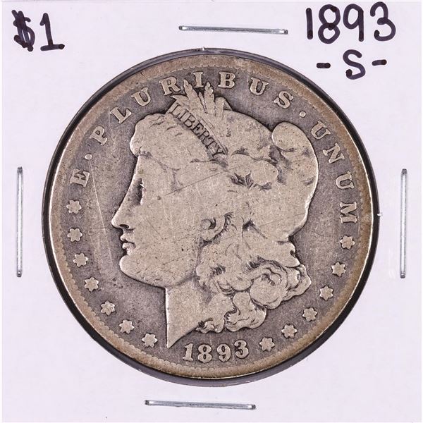 1893-S $1 Morgan Silver Dollar Coin