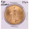 Image 1 : 1922 $20 St. Gaudens Double Eagle Gold Coin
