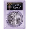 Image 1 : 2020(P) $1 American Silver Eagle Coin PCGS MS70 Philadelphia Emergency Issue Signature