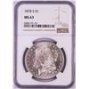 Image 1 : 1878-S $1 Morgan Silver Dollar Coin NGC MS63