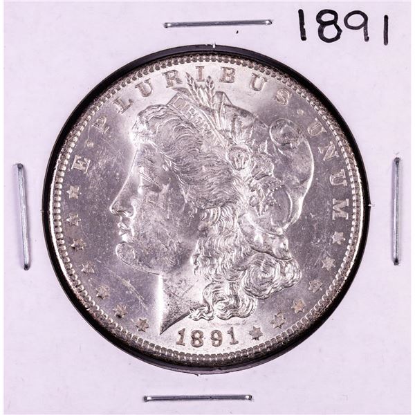 1891 $1 Morgan Silver Dollar Coin