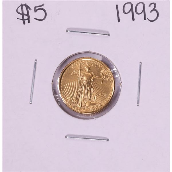 1993 $5 American Gold Eagle Coin