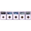 Image 2 : Lot of (5) Ancient Roman Empire Coins NGC Certified