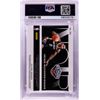 Image 2 : 2019 Panini Noir RPA Laundry Tag Nickeil Alexander-Walker NBA Card #376 PSA Near Mint 8