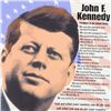 Image 2 : Steve Kaufman (1960-2010) "John F. Kennedy" Original Serigraph On Canvas