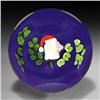 Image 1 : Perthshire faceted Santa Claus paperweight