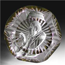 Baccarat 1966 Pope John XXIII paperweight