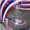 Image 2 : Steuben spiraling latticinio paperweight