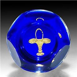 Charles Kaziun III footed micro paperweight