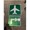 Image 2 : Airport Directional Sign - approx. 10 feet tall
