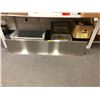 Image 1 : 5 Foot EFI Stainless Steel Shelf, Large commerciall Stainless Sink and misc light bulbs, etc.