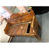 Image 2 : Vintage Rustic Wood Bench - missing one seat slat