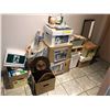 Image 1 : Misc. Lot of Home Décor Items - Incl Trays, Umbrella Stand and garbage bins