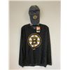 Image 1 : Boston Bruins Jersey by Reebok - Size L with Bruins Baseball Cap