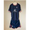 Image 1 : Soccer Jerseys/Shorts - Mbappe # 7 - Paris Saint Germain - Size XL