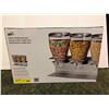 Image 1 : Cereal Dispenser - Triple Dispenser Pro - New In Box