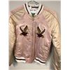 Image 5 : Men's & Ladies Jackets (Men's L by Scotch & Soda - Green)(Ladies XXS By Golden - Pink & Cream Satin 