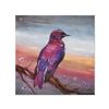 Image 1 : Katon Original, Original OIL on CANVAS Violet Back Starling