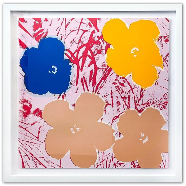 Andy Warhol- Silk Screen Print "Flowers 11.70"