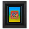Image 1 : Peter Max- Original Lithograph "Cosmic Flyer with Sun on Blends Ver. II"