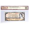 Image 1 : BC-42b, 1954 Bank of Canada $50, Beattie-Rasminsky, Modified Portrait BCS Certified EF-45 Original