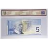 Image 2 : BC-62aA 2002 Canada $5 Knight-Dodge BCS Certified Gem UNC-65 Original