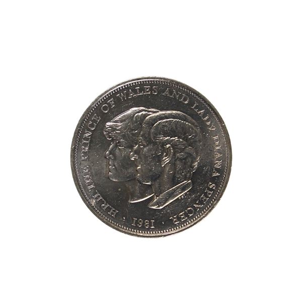 1981 UK Royal Wedding 25-new pence