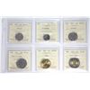 Image 1 : 6x 2017 Canada ICCS Certified MS-64. Mixed Denomination-Full Run. 6pcs.