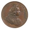 1714 George I Coronation Bronze Medal 34mm (Eimer# 470 / MI-ii 424/9). Obv. Bust Armoured, Laureate,