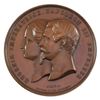 1855 France -Napoleon III Medal commemorating the Universal International Exposition Palace of Indus