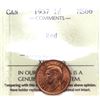 1-cent 1937 ICCS Certified MS66 RED! A blazing full red coin!