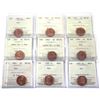 1-cent 1960, 1963, 1964, 1965 SmBds Ptd 5, 1965 LgeBds Blt 5, 1966, 1967, 1968 & 1969 ICCS Certified