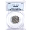 5-cent 1923 PCGS Certified MS63!