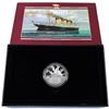 Image 1 : 1998 R.M.S. Titanic Sterling Silver Proof Commemorative Medal by the Royal Mint.