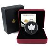 Image 1 : 2020 Canada $50 Black Rhodium Plated Incuse 3oz Fine Silver Maple Leaf. (Tax Exempt)