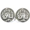 Image 1 : 2x 2oz Scottsdale Mint .999 Fine Silver Stacker Rounds. 2pcs (TAX Exempt)