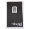 Image 1 : Valcambi Suisse 1g .9995 Platinum Bar in Hard Plastic Certificate. (TAX Exempt)